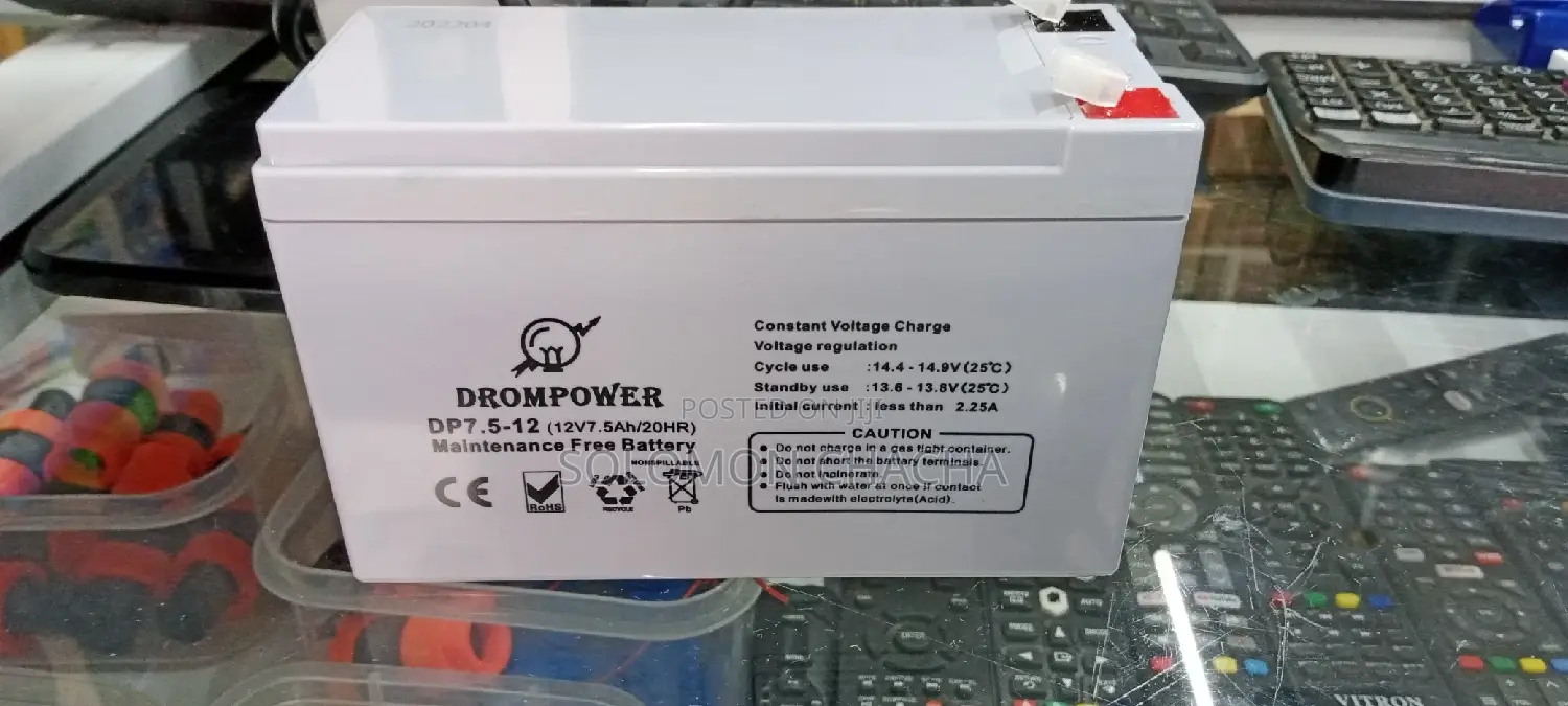 Drompower 7.5ah/12v Battery