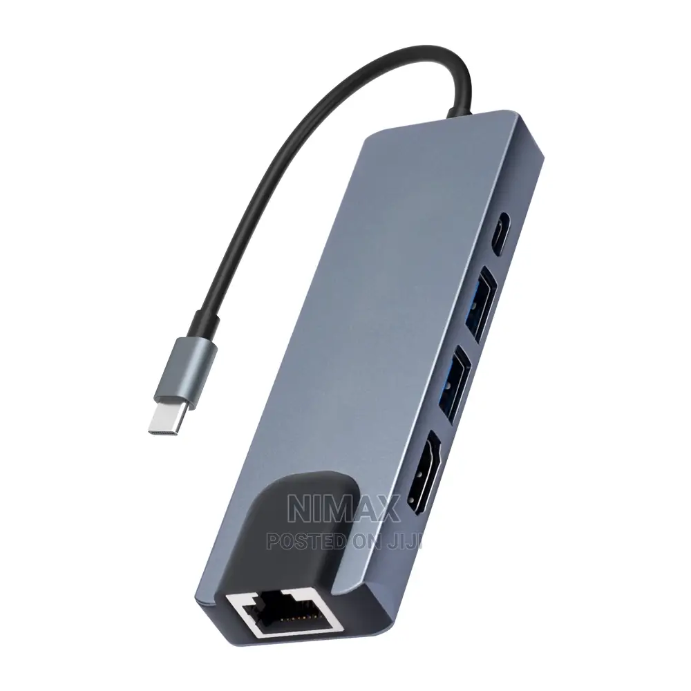5 in 1 USB3.0 Type-C to HDMI 4K HUB Adapter