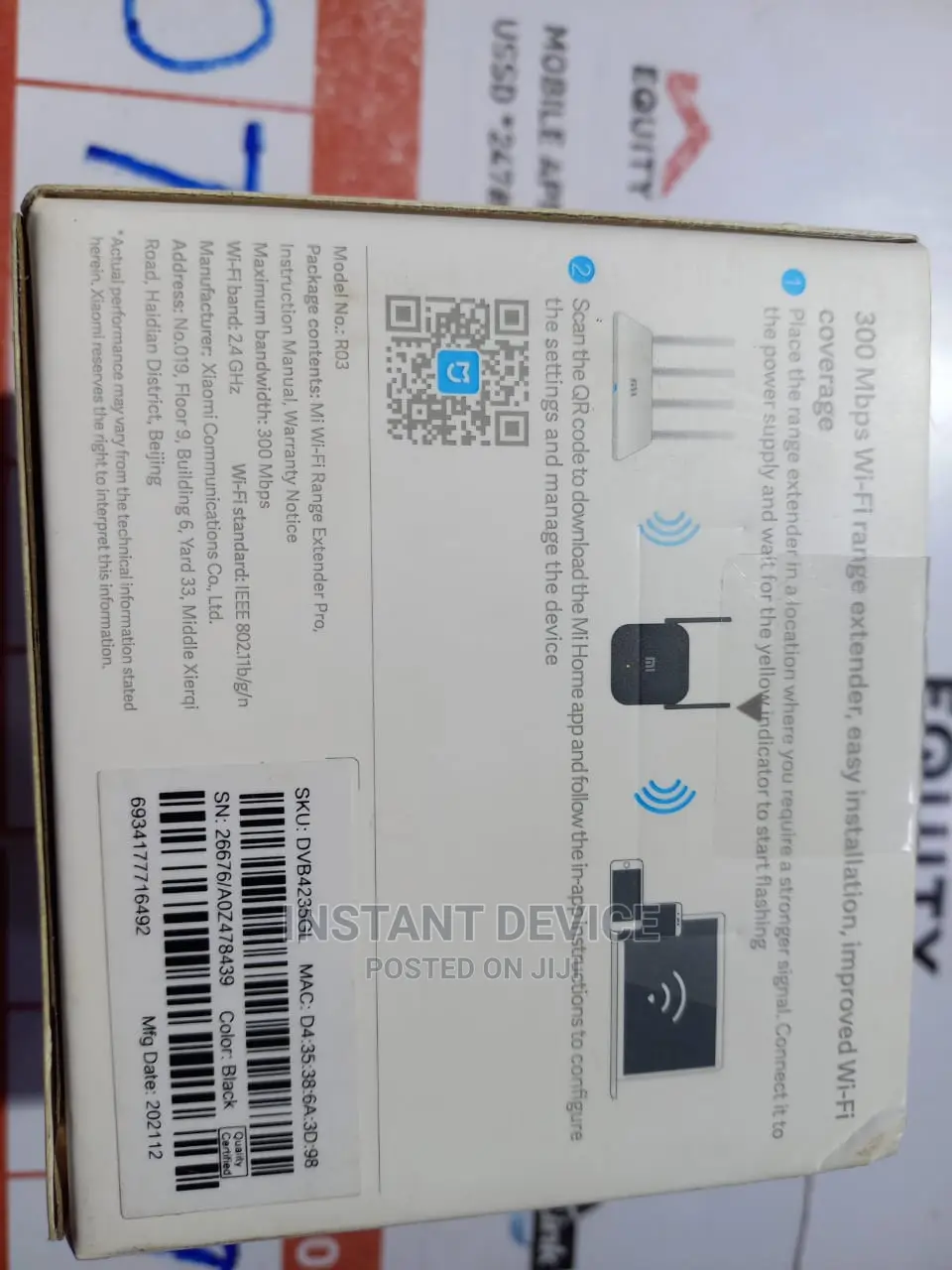 Mi 300mbps Wifi Range Extender Pro