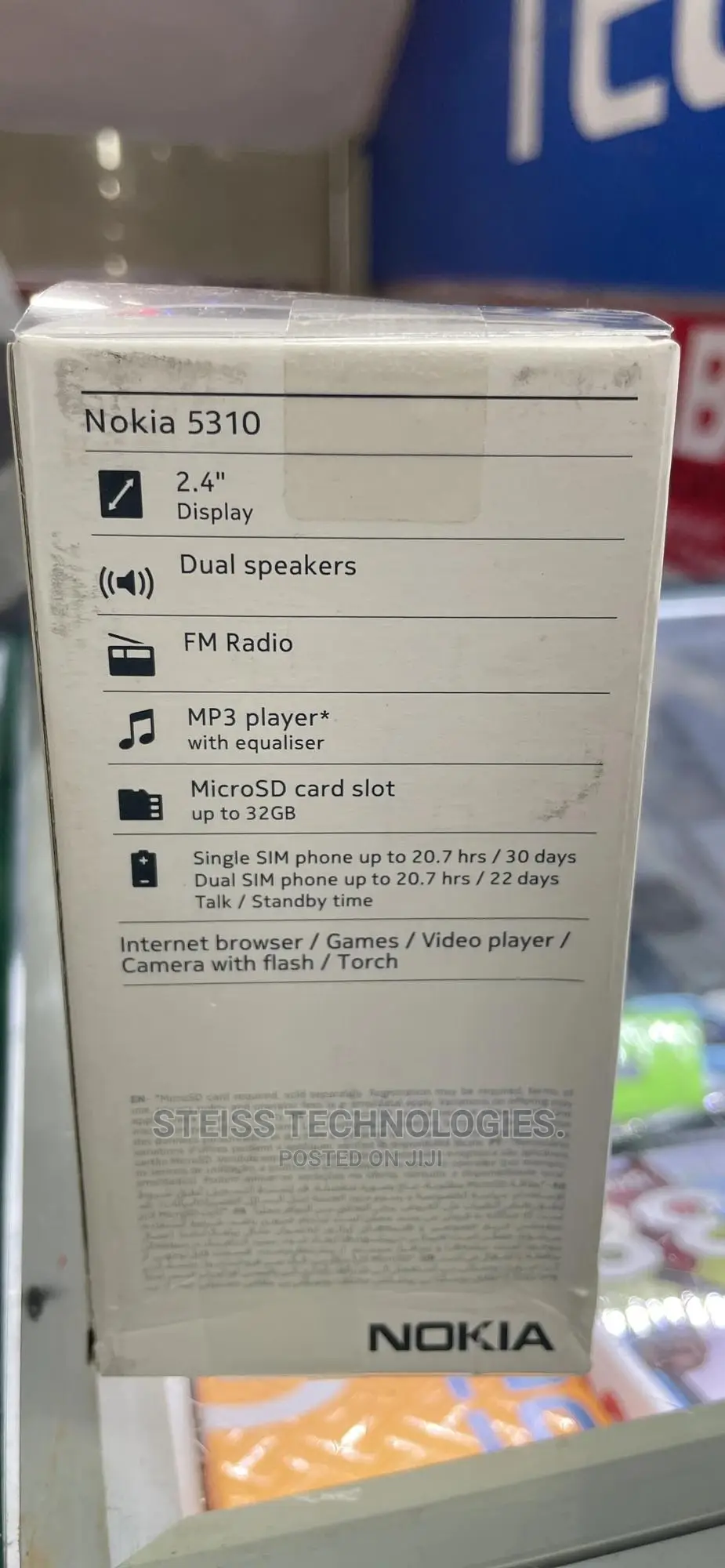 New Nokia 5310 XpressMusic Black