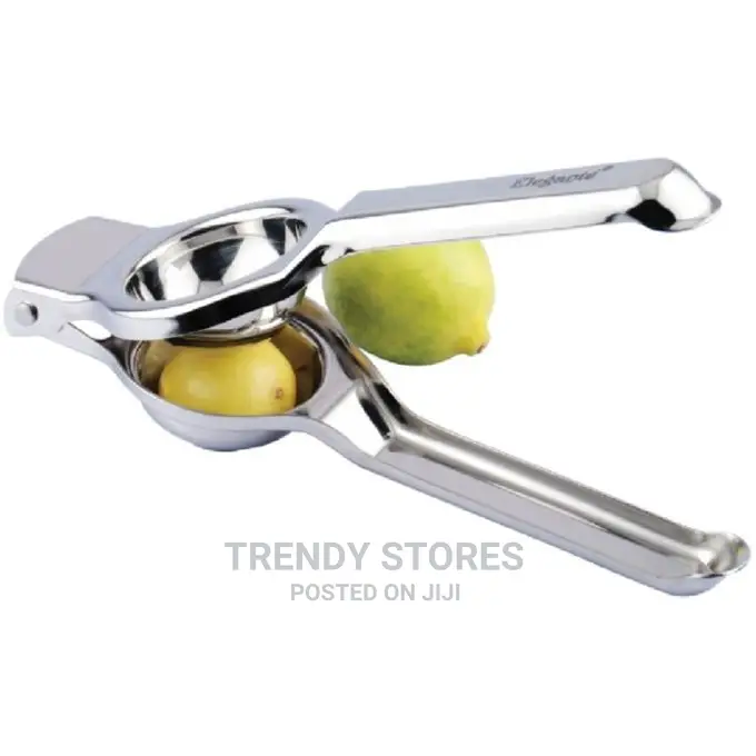 Stainless Steel Citrus Lemon Orange Squizer - Silver