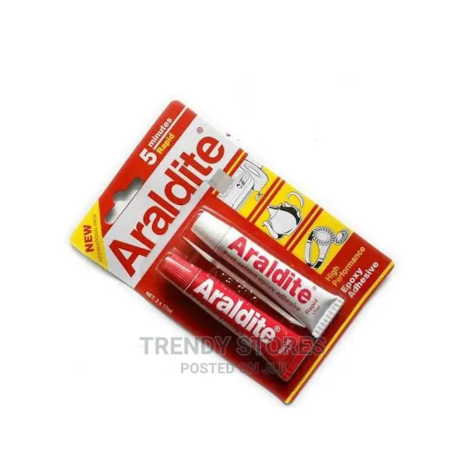 Araldite Glue Epoxy Adhesive Bonding Agent Clear