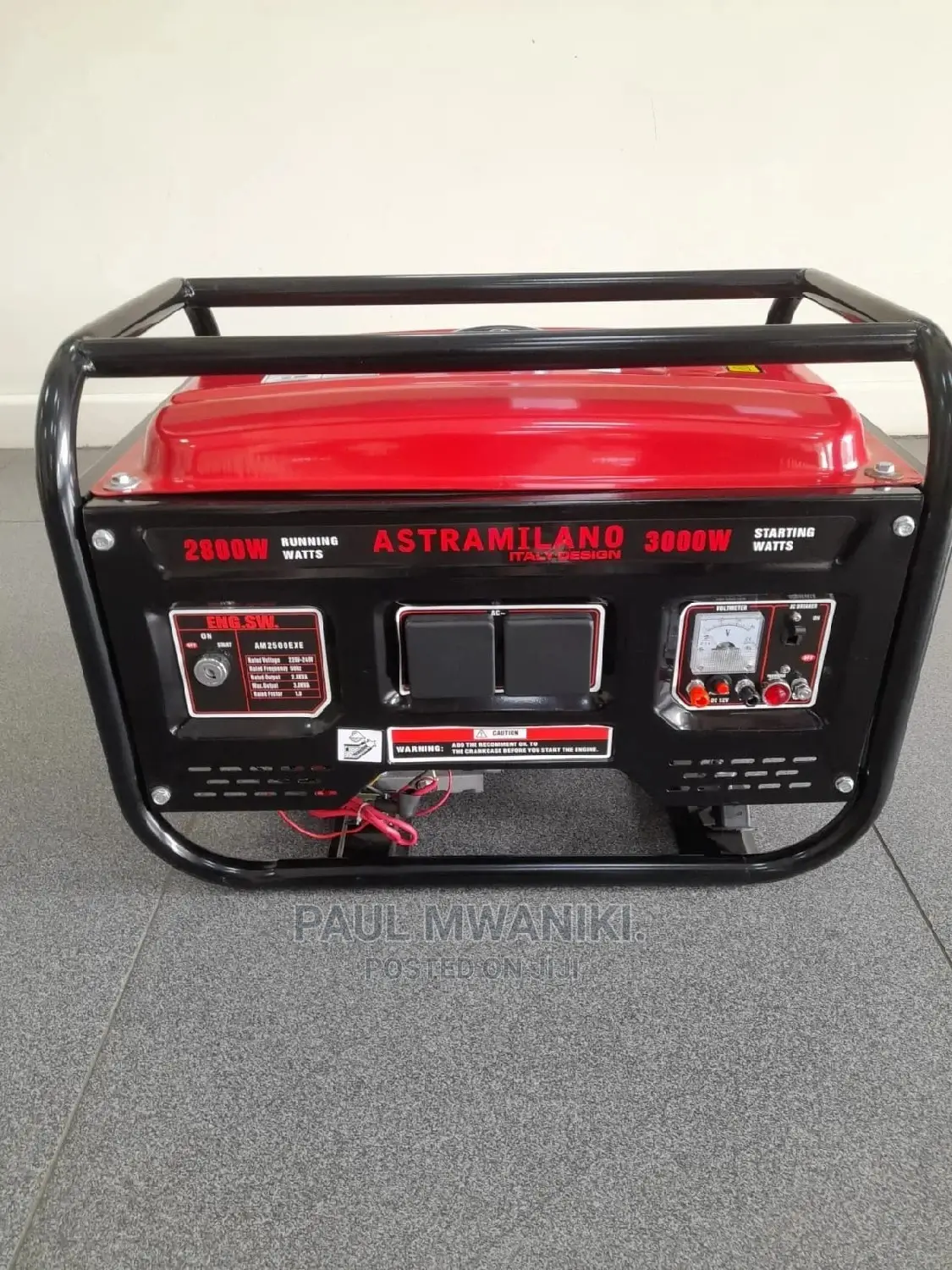 3.0 Kva Astramilano Generator.