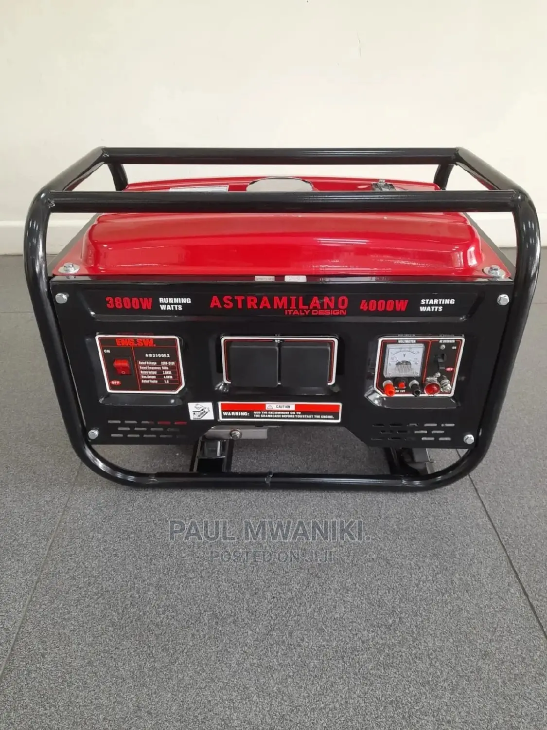 4.0 Kva Astramilano Generator