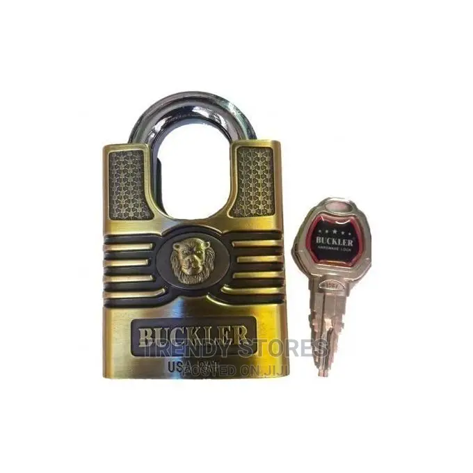 Buckler Padlock -hardened Antic Gold