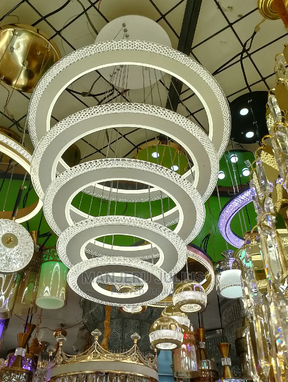 3 Color Chandelier Light