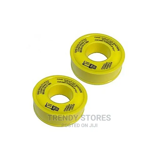 Thread Sealing Tape- Yellow (10 Pieces)