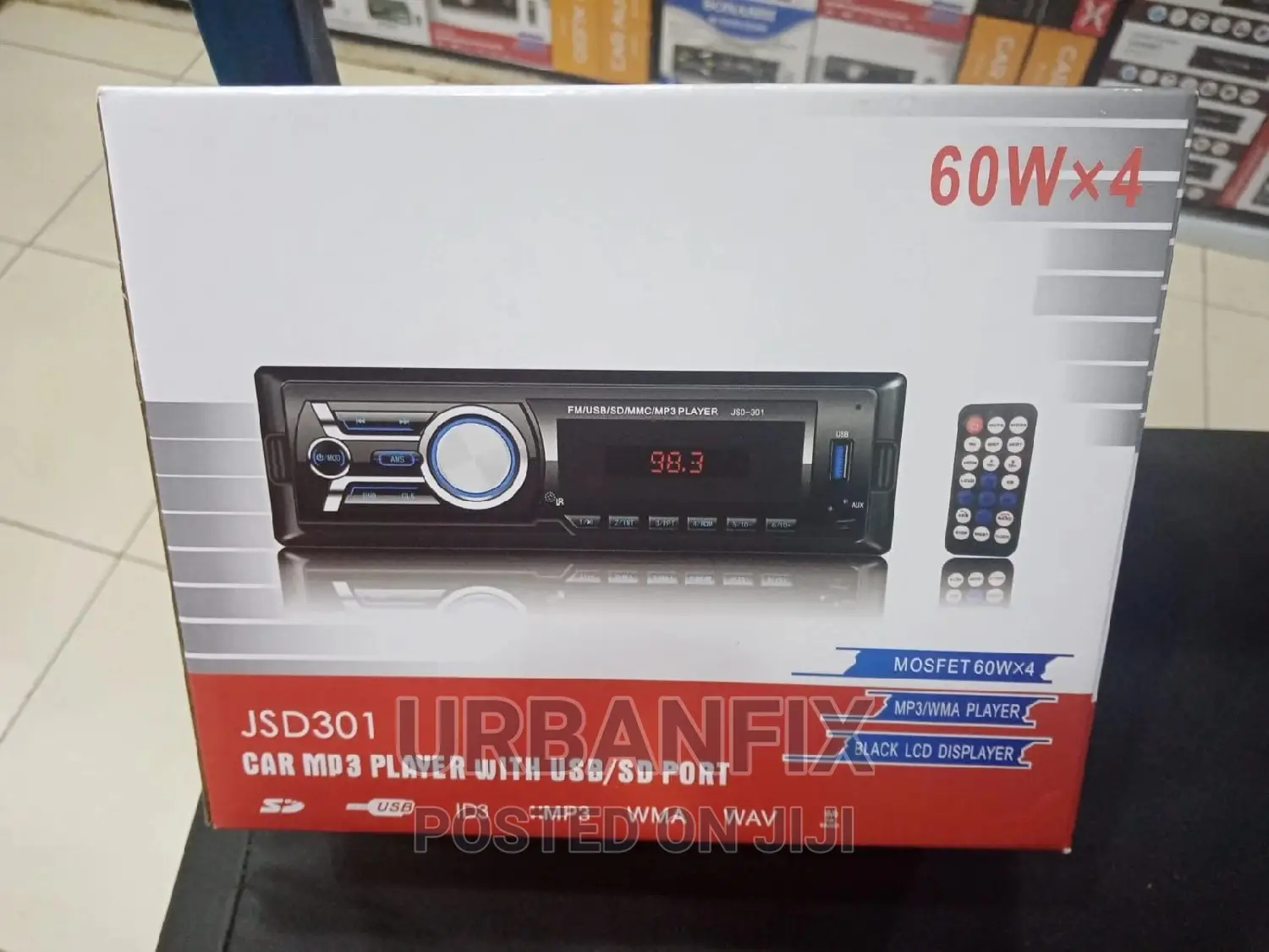 Bluetooth Single Din Car Radio With FM, Usb, Aux