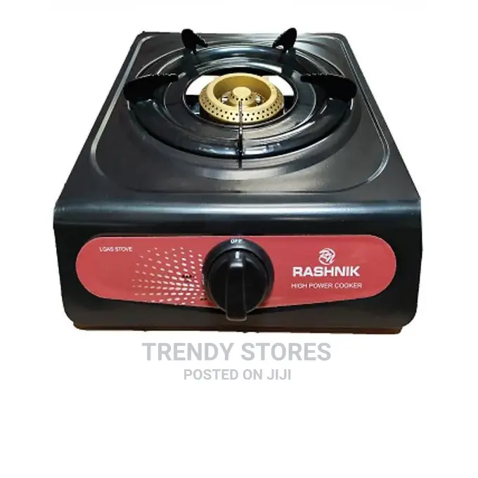 Single Burner,Gas Stove, Non Stick - Grey