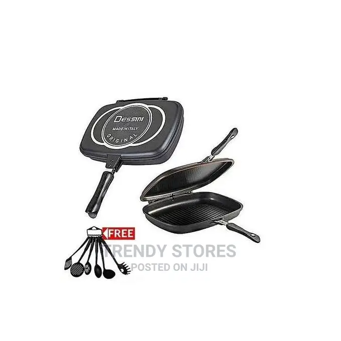 Dessini Double Grill Pan 36cm + Free No