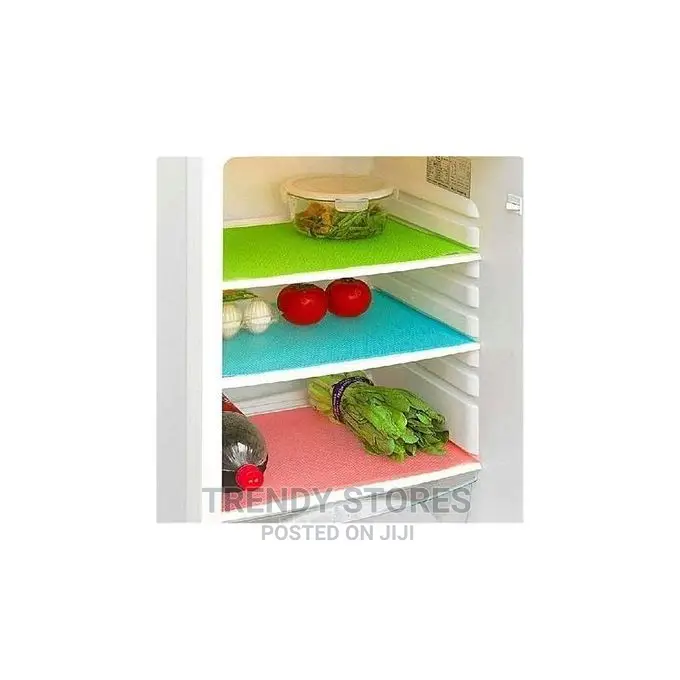 Washable Refrigerator Mats Drawer Table Placemats 4 Pack