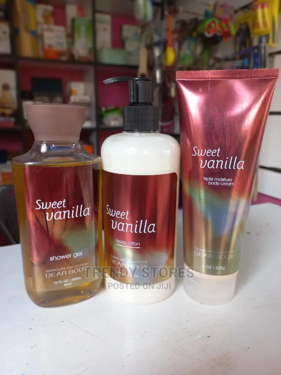 Sweet Vanilla- Body Cream ,Lotion Shower Gel