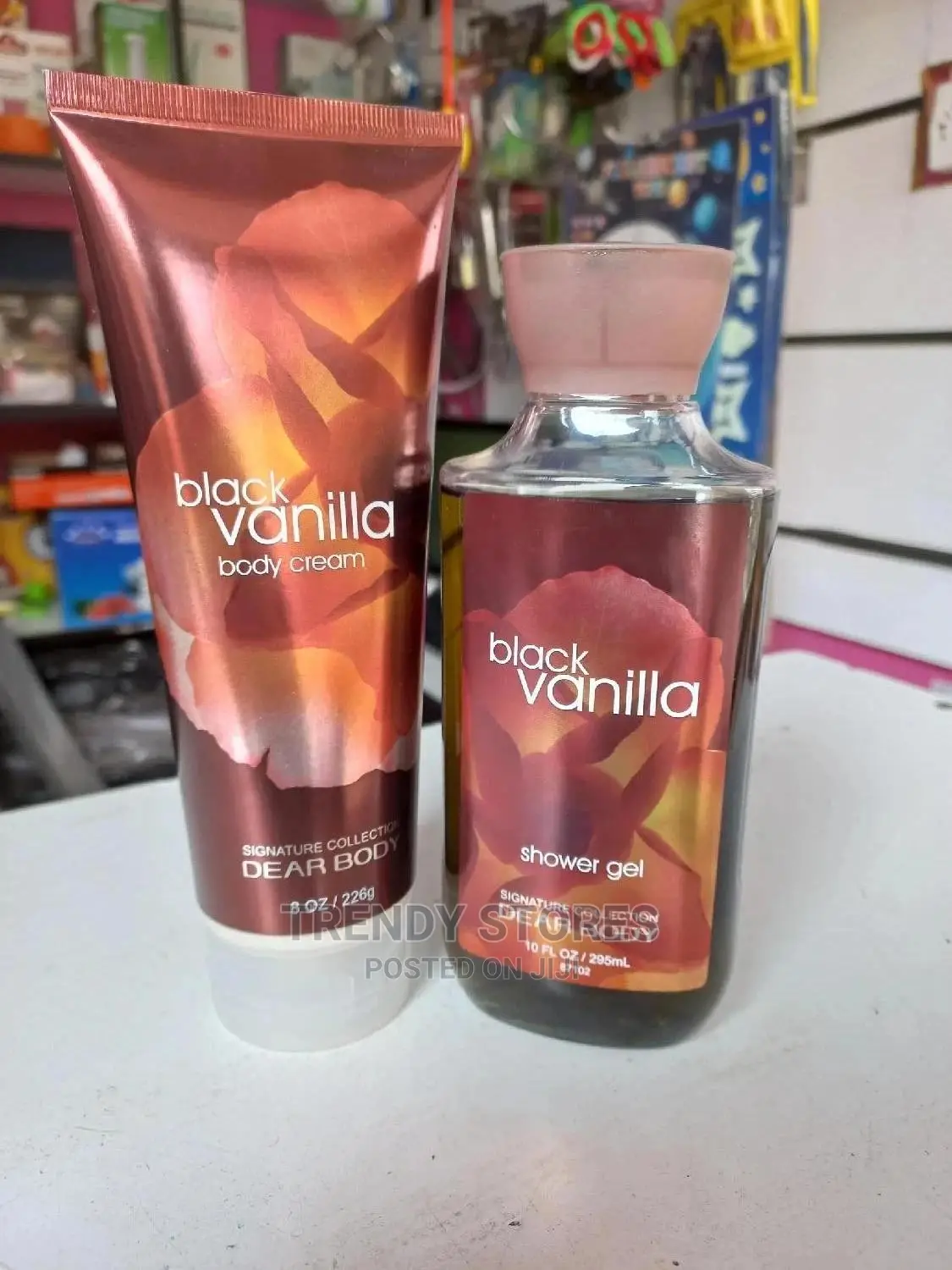 Black Vanilla - Body Cream Shower Gel