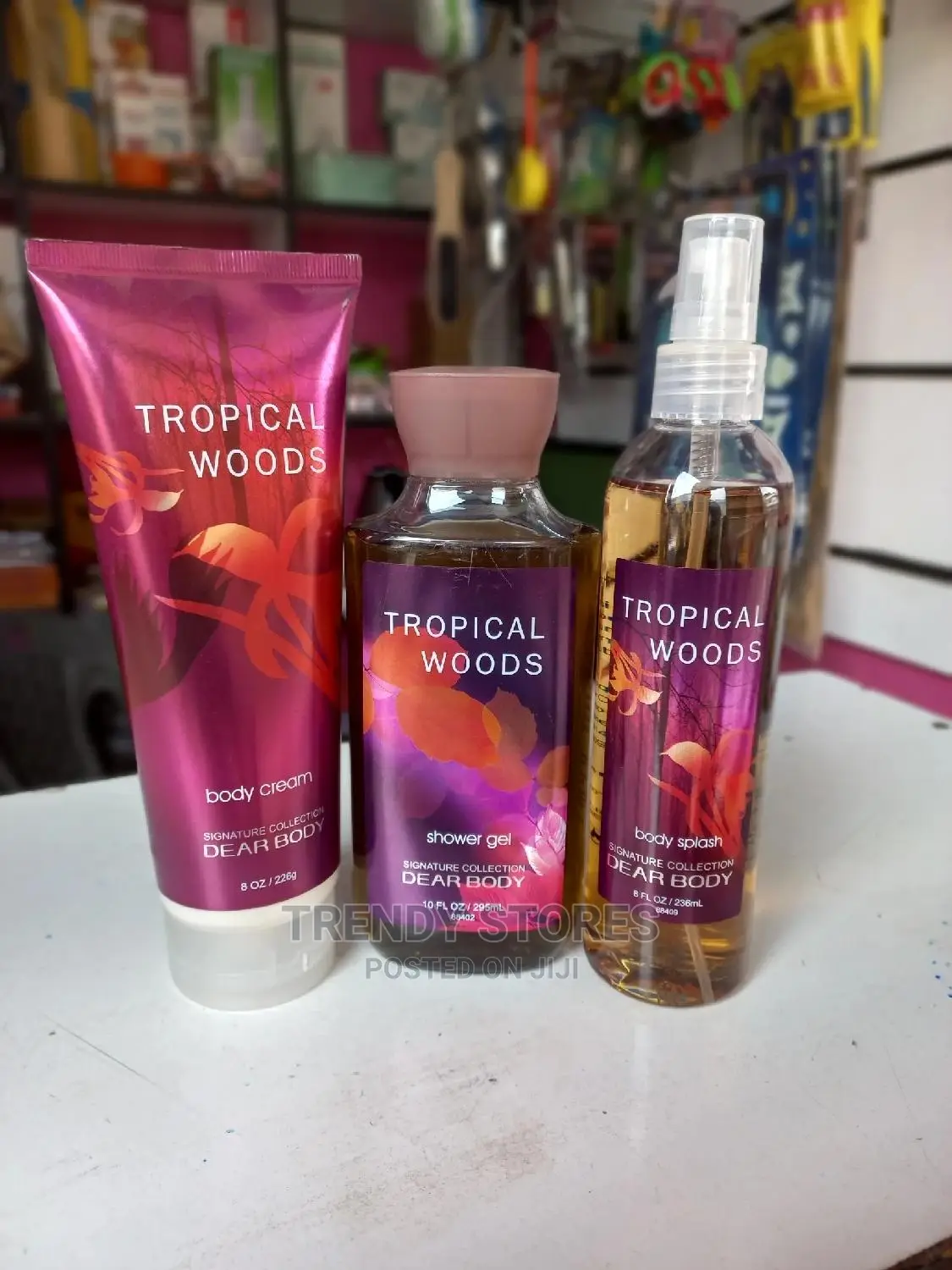 Tropical Woods - Body Cream,Spray Shower Gel