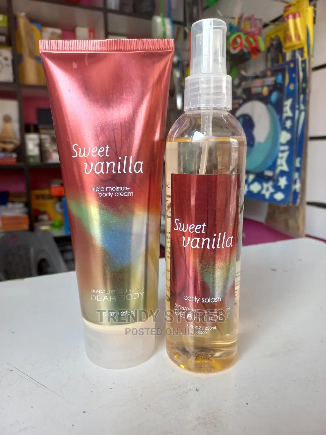 Sweet Vanilla - Body Cream Splash