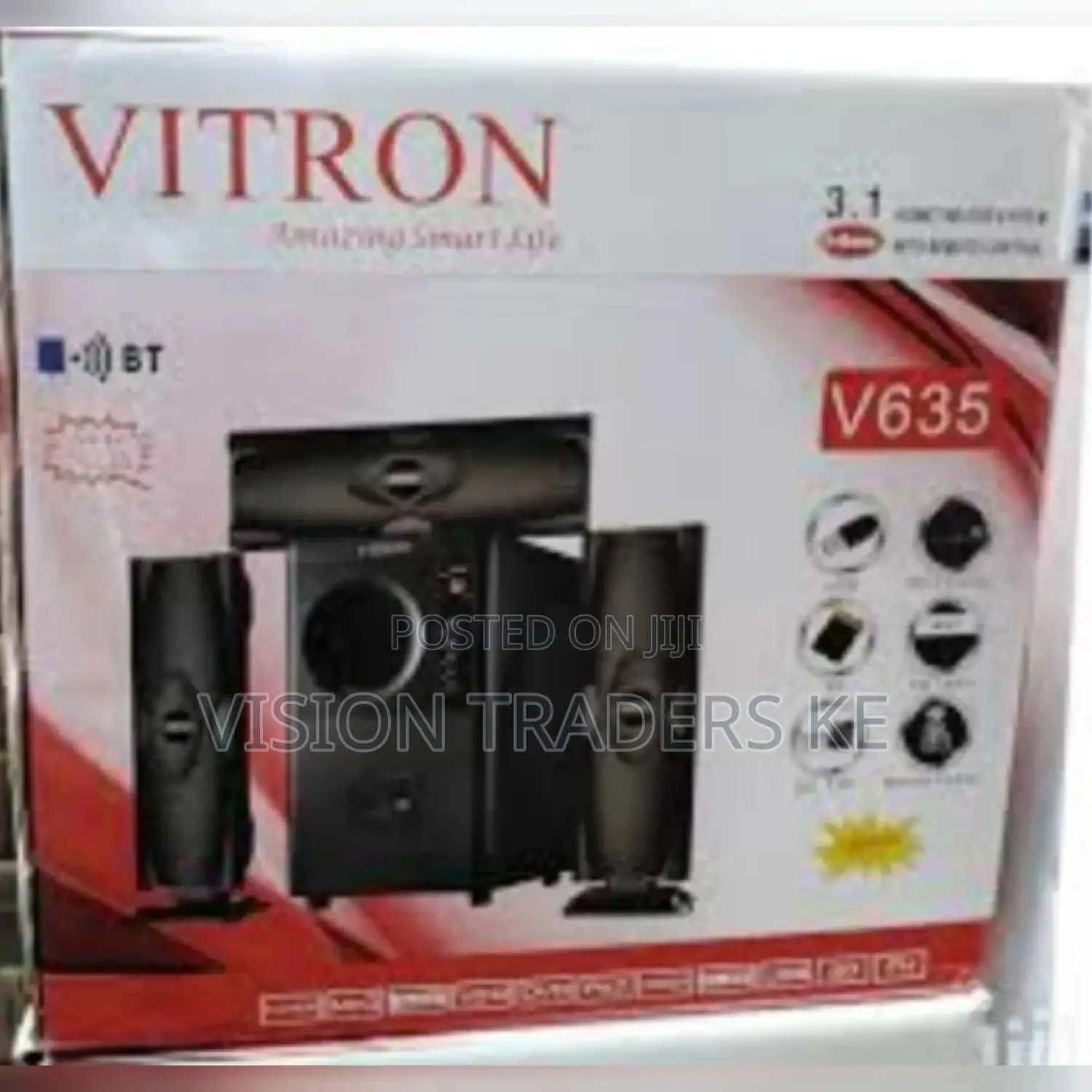 Vitron V635 3.1ch Home Theatre System Speaker