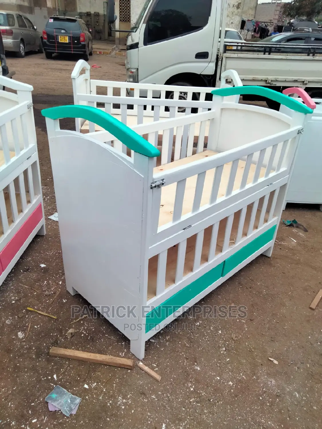 Morden Baby Cot 4 by 2 Fitts
