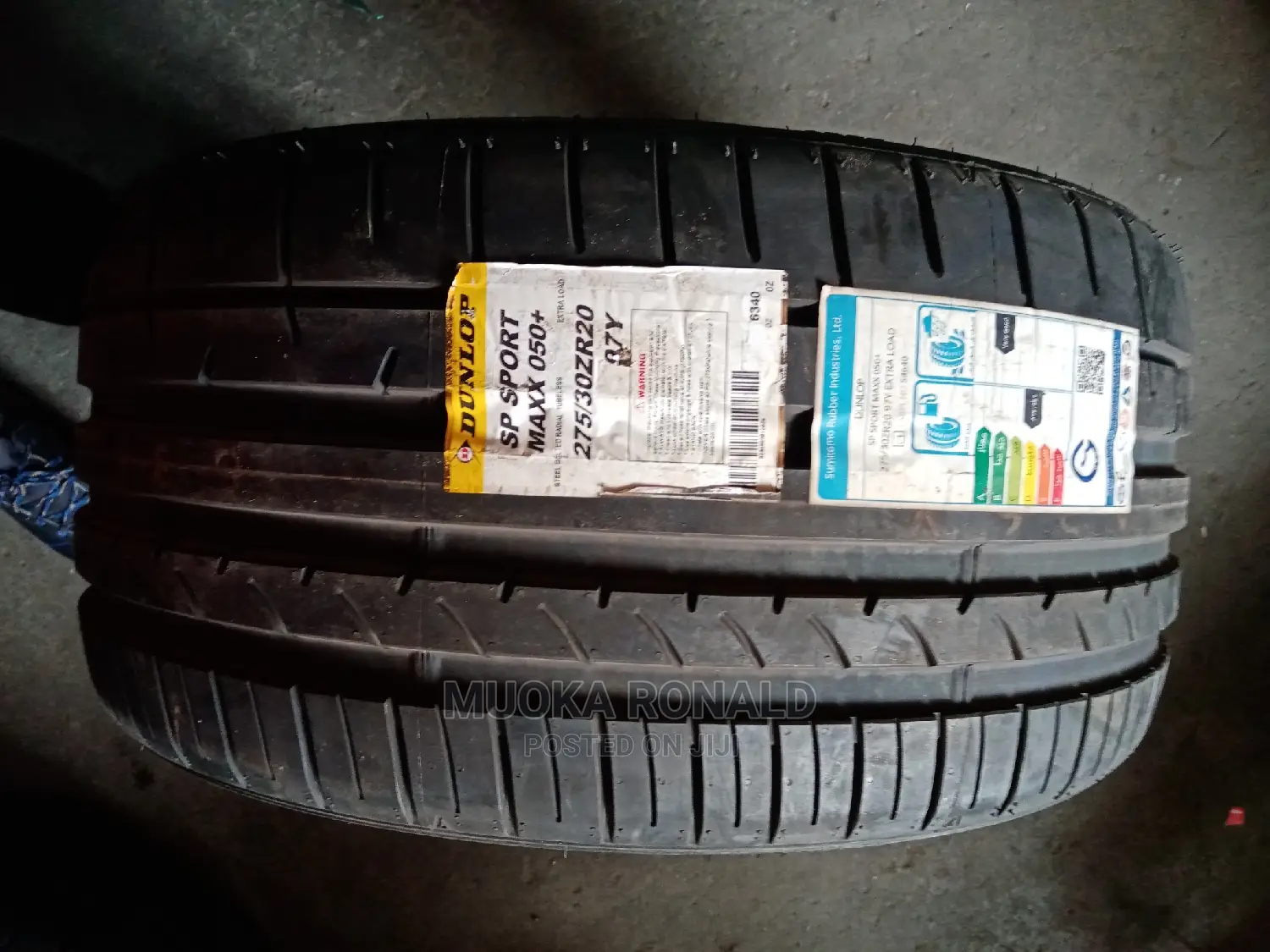 275/30r20 Dunlop Tyre