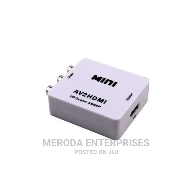 AV to HDMI Adapter - White