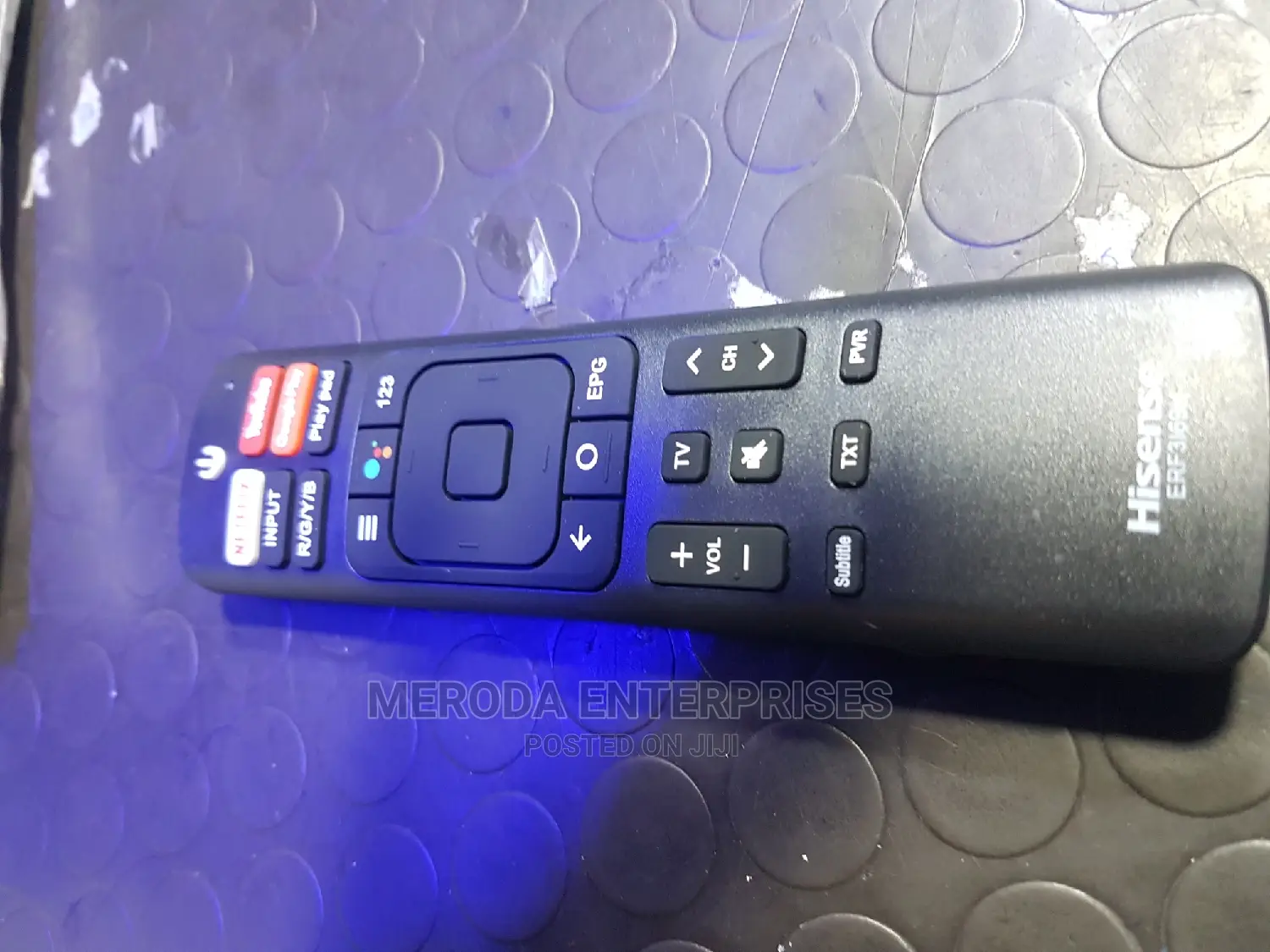 Hisense Smart Tv Remote Black With Youtube