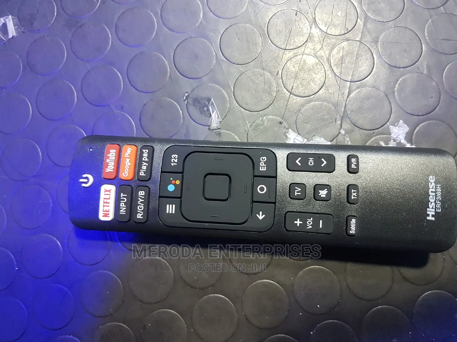 Hisense Smart Tv Remote Black With Google Play