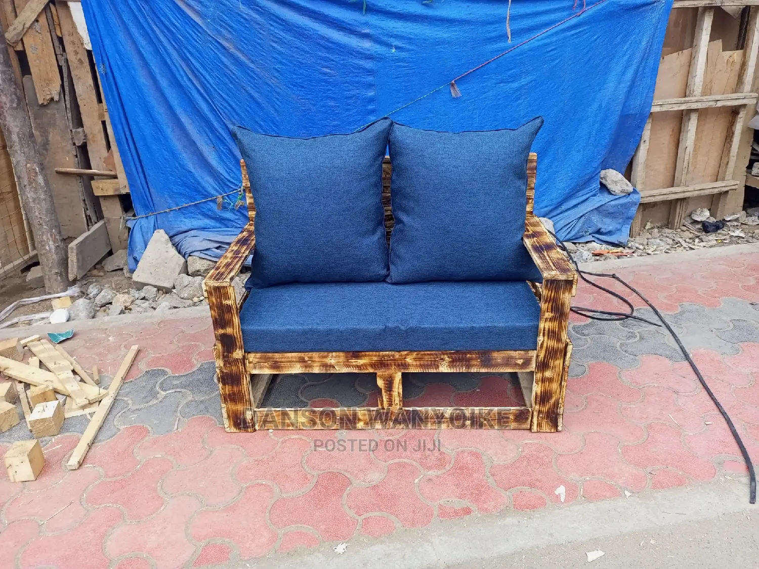 Pallet Two Seater Sofa