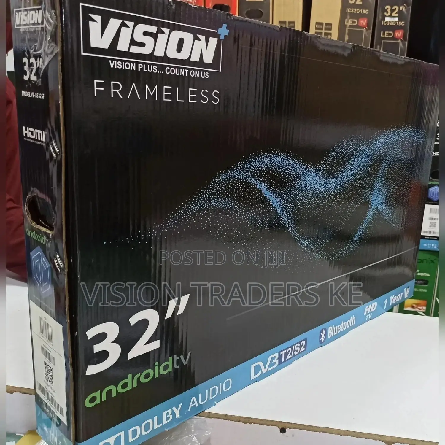 Vision Frameless 32 Inches Smart Android Tv