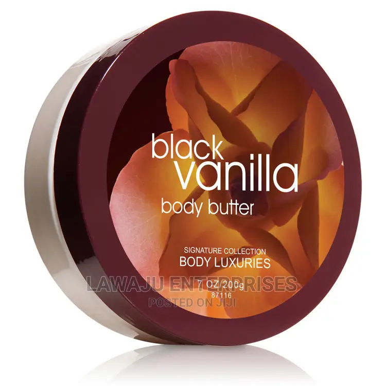 Black Vanilla Body Butter Scent Fragrance