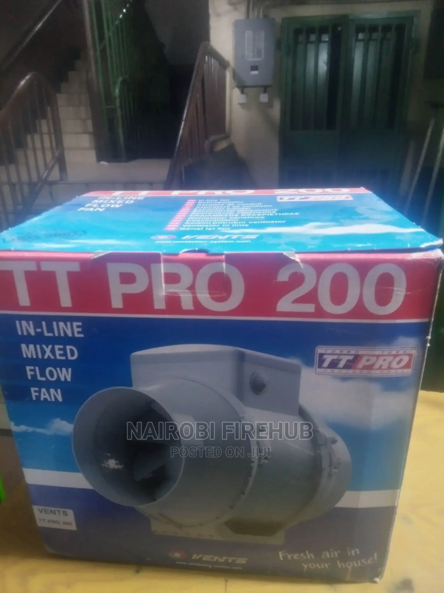 In Line Mixed Flow Fan TT PRO 200