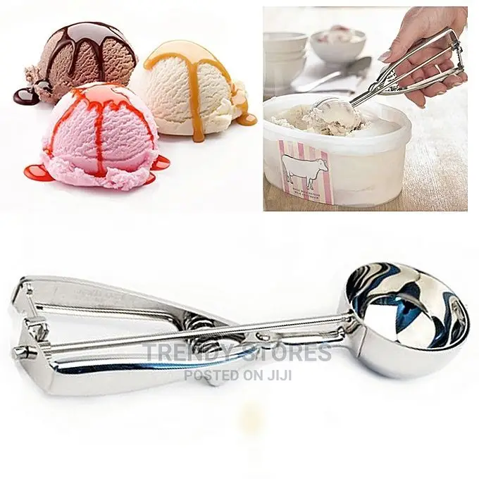 Ice Cream Scoop Spoon Plus Free Kitchen Towel