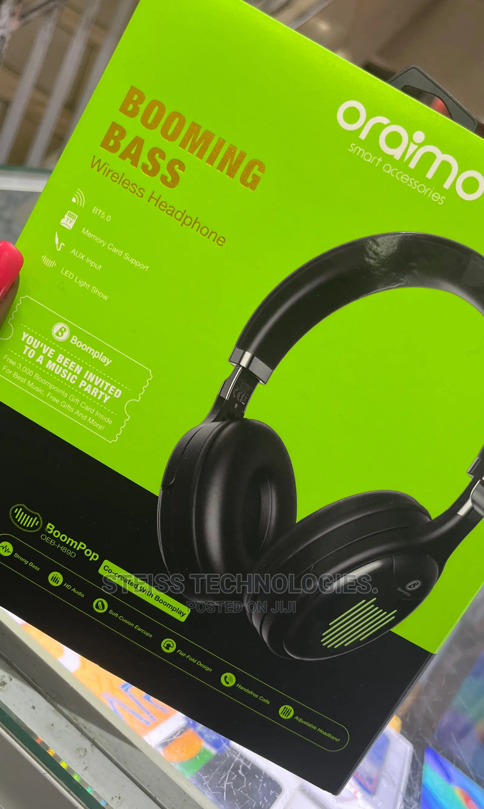 Boompop Oraimo Wireless Headphones