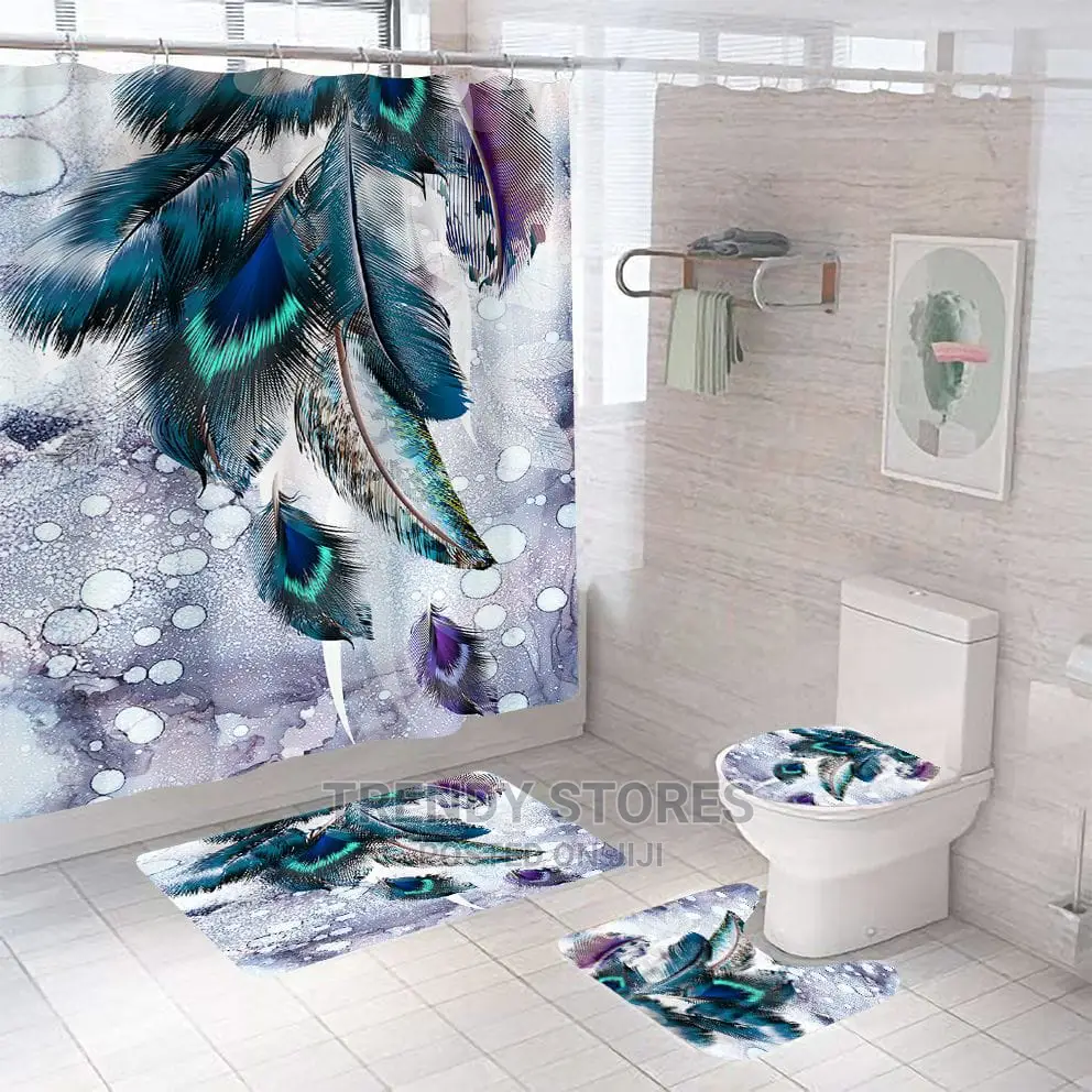 4 Pcs Bathroom Set