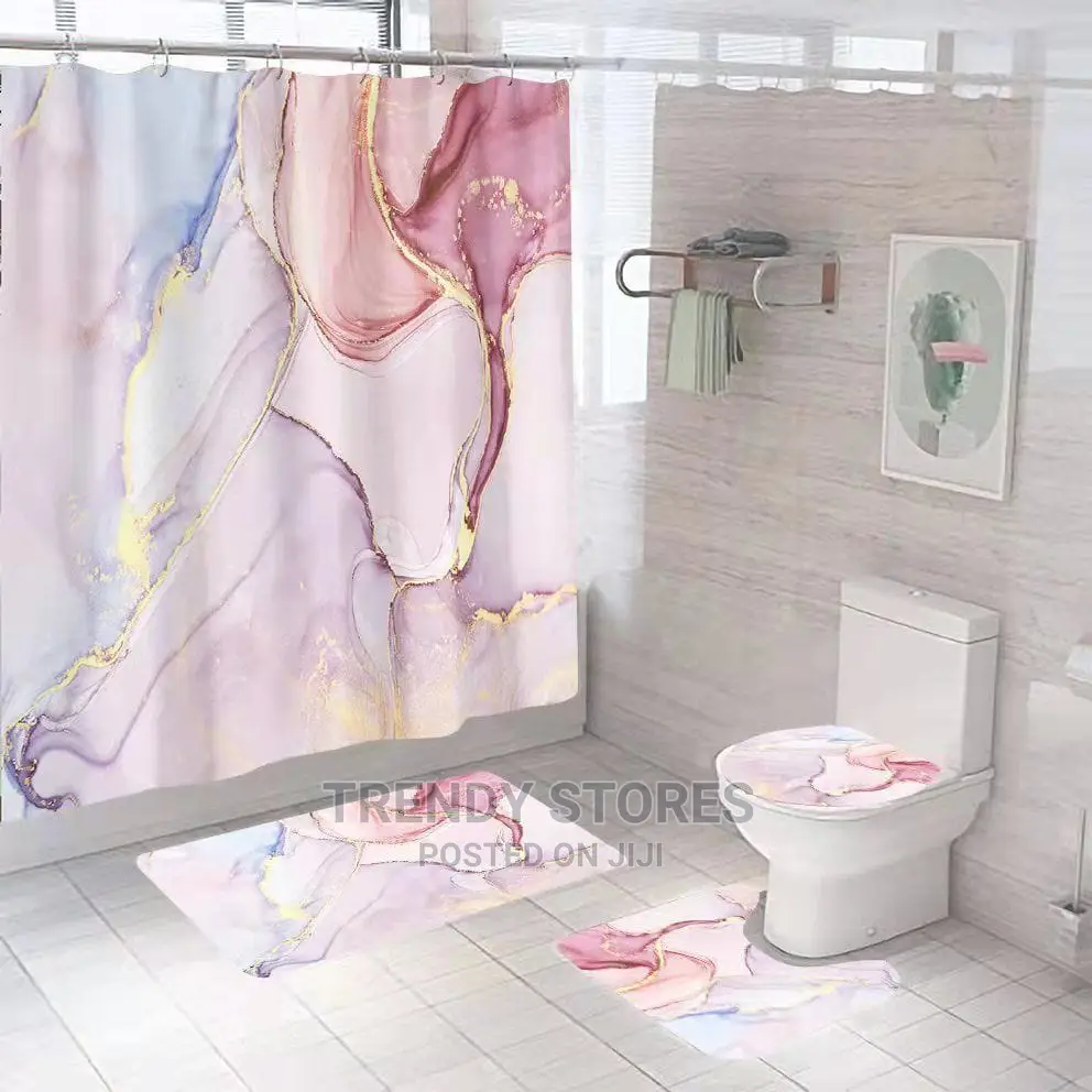 4 Pcs Bathroom Set