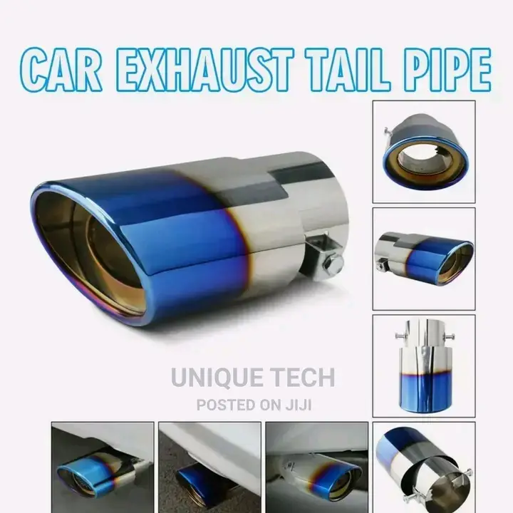 2.5inch Stainless Steel Car Single Exhaust Tip Muffler