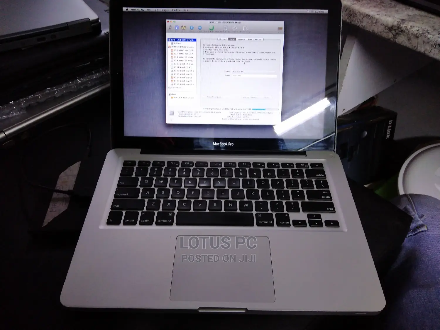 Laptop Apple MacBook Pro 2012 4GB Intel Core I5 HDD 500GB