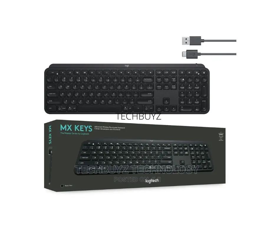 Logitech Mx Keys Advanced Wireless Illuminated Keyboard