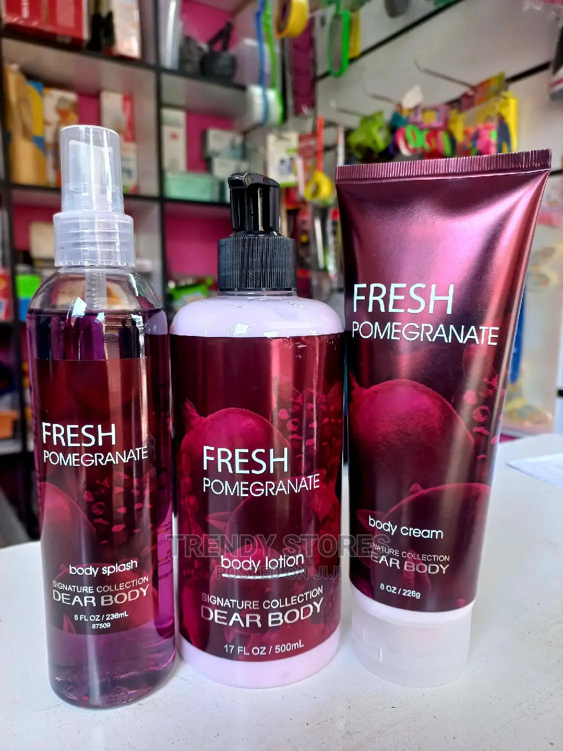 Fresh Pomegranate- Body Lotion, Cream Splash