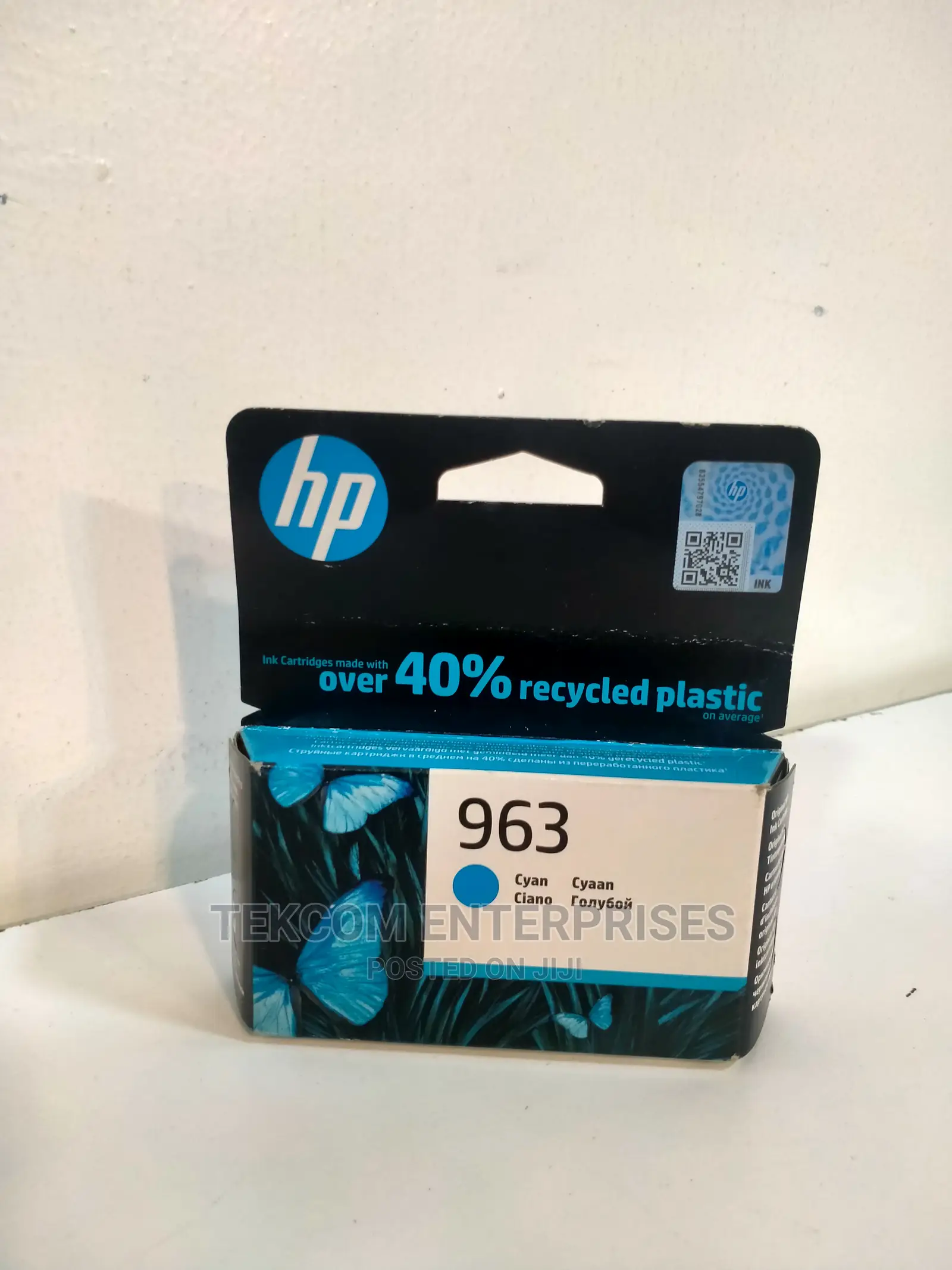 HP 963 Cyan Ink Catridge