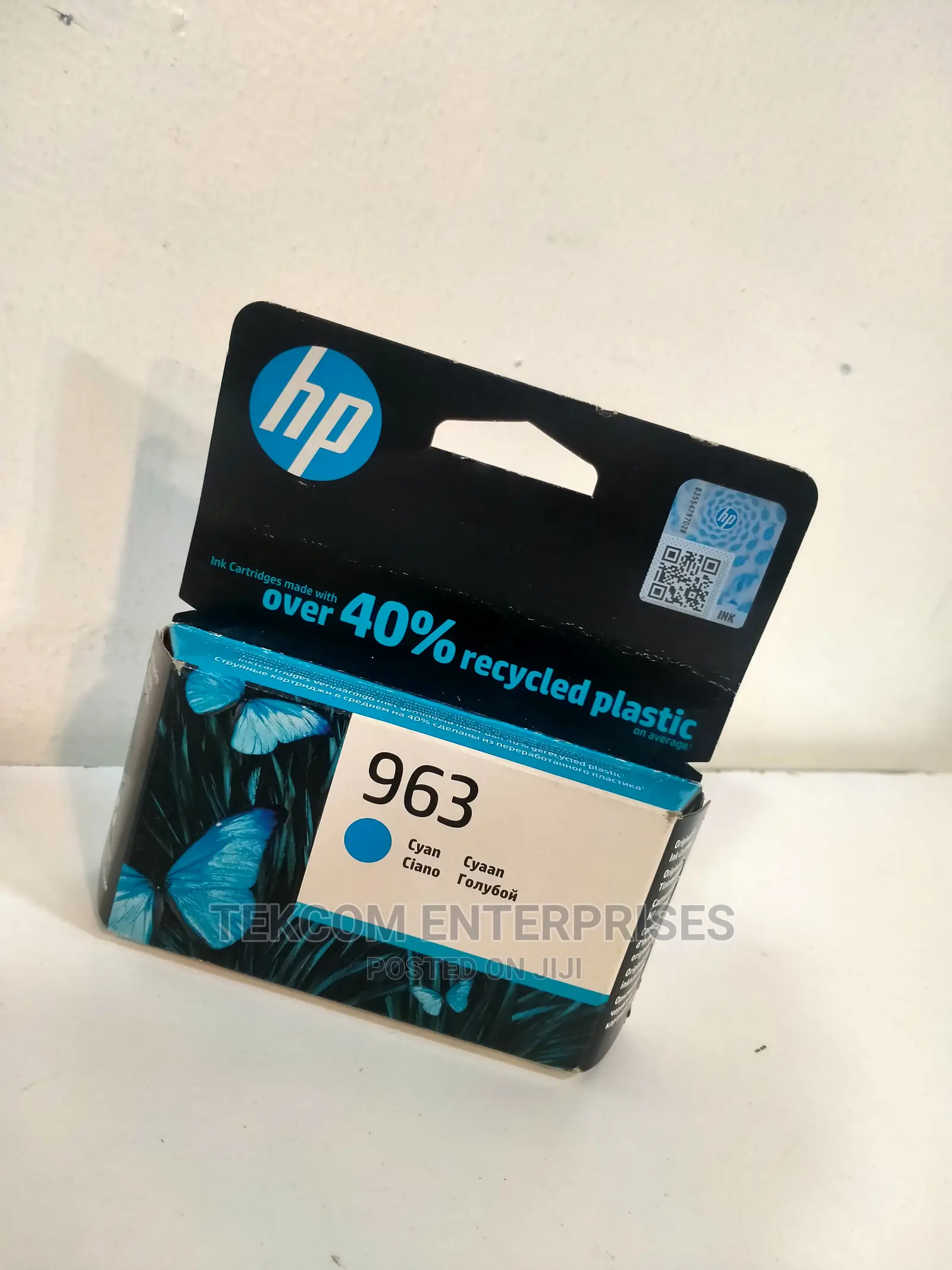 HP 963 Cyan Ink Catridge
