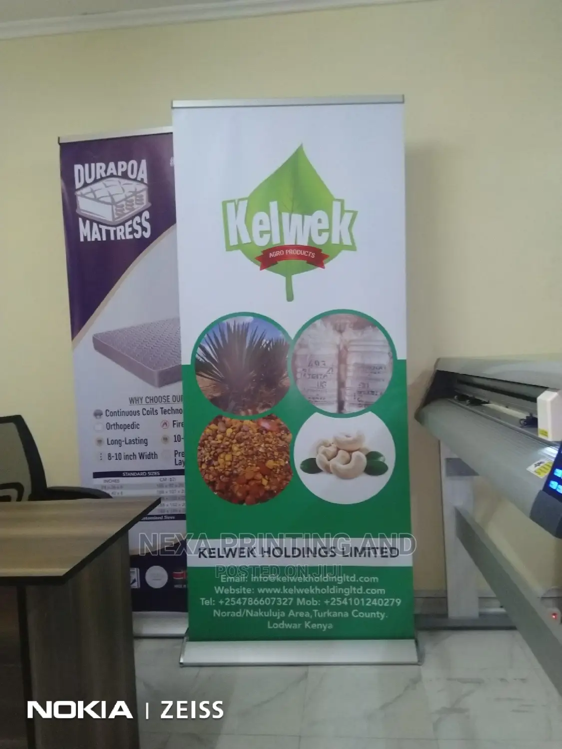 Satin Broadbase Roll Up Banners