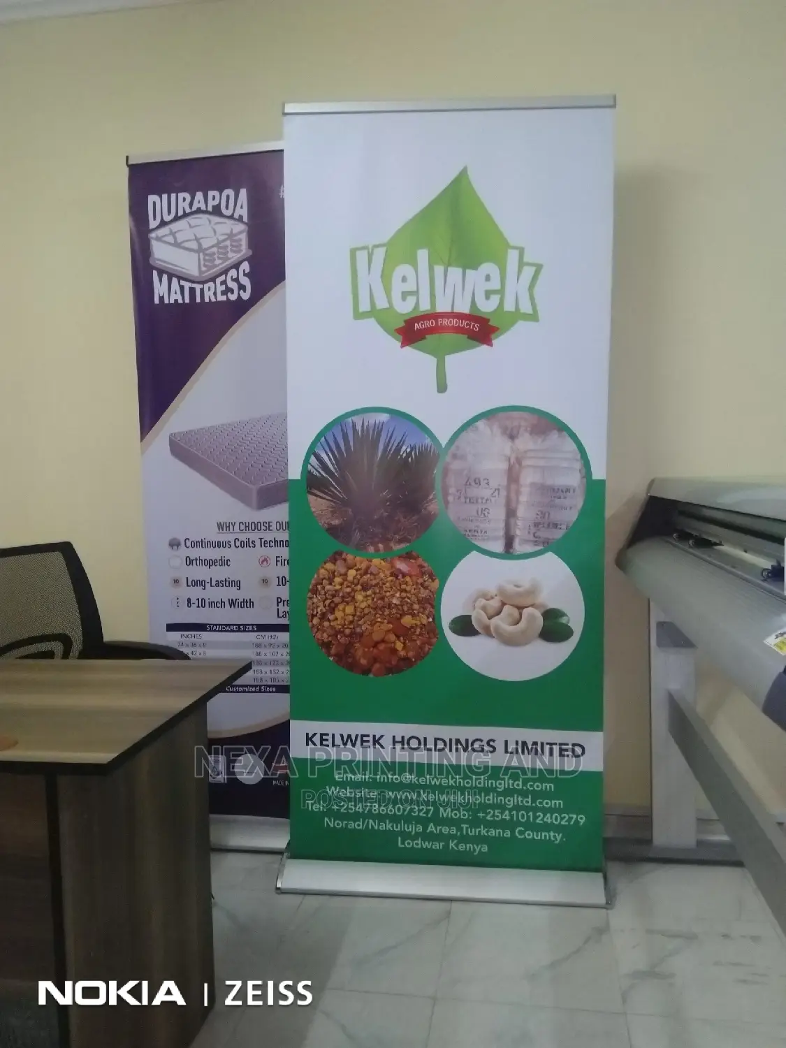 Satin Broadbase Roll Up Banners