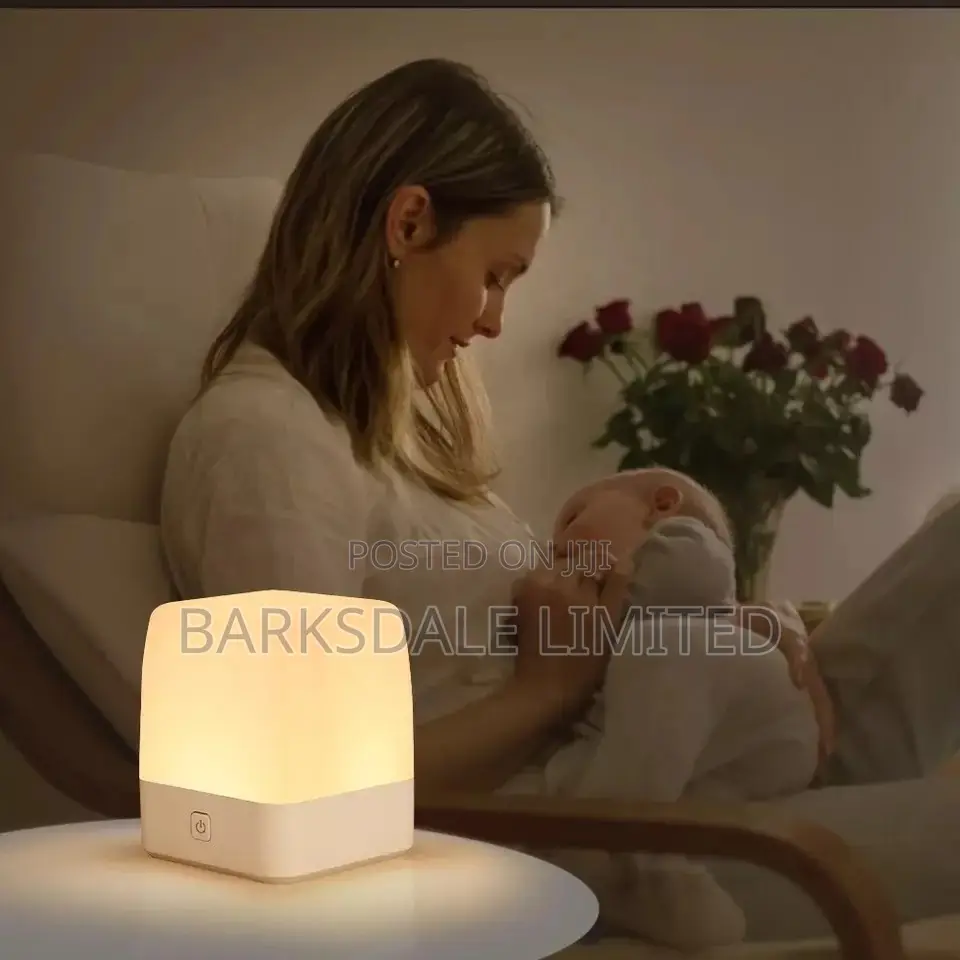 Night Light Touch Table Bedside Lamps Rechargeable Cube
