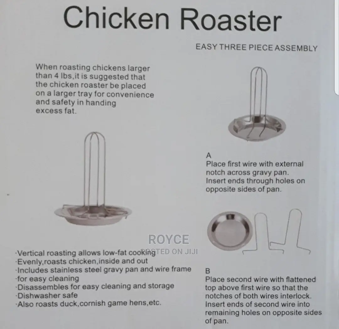 Chicken Rotisserie Grill Stand