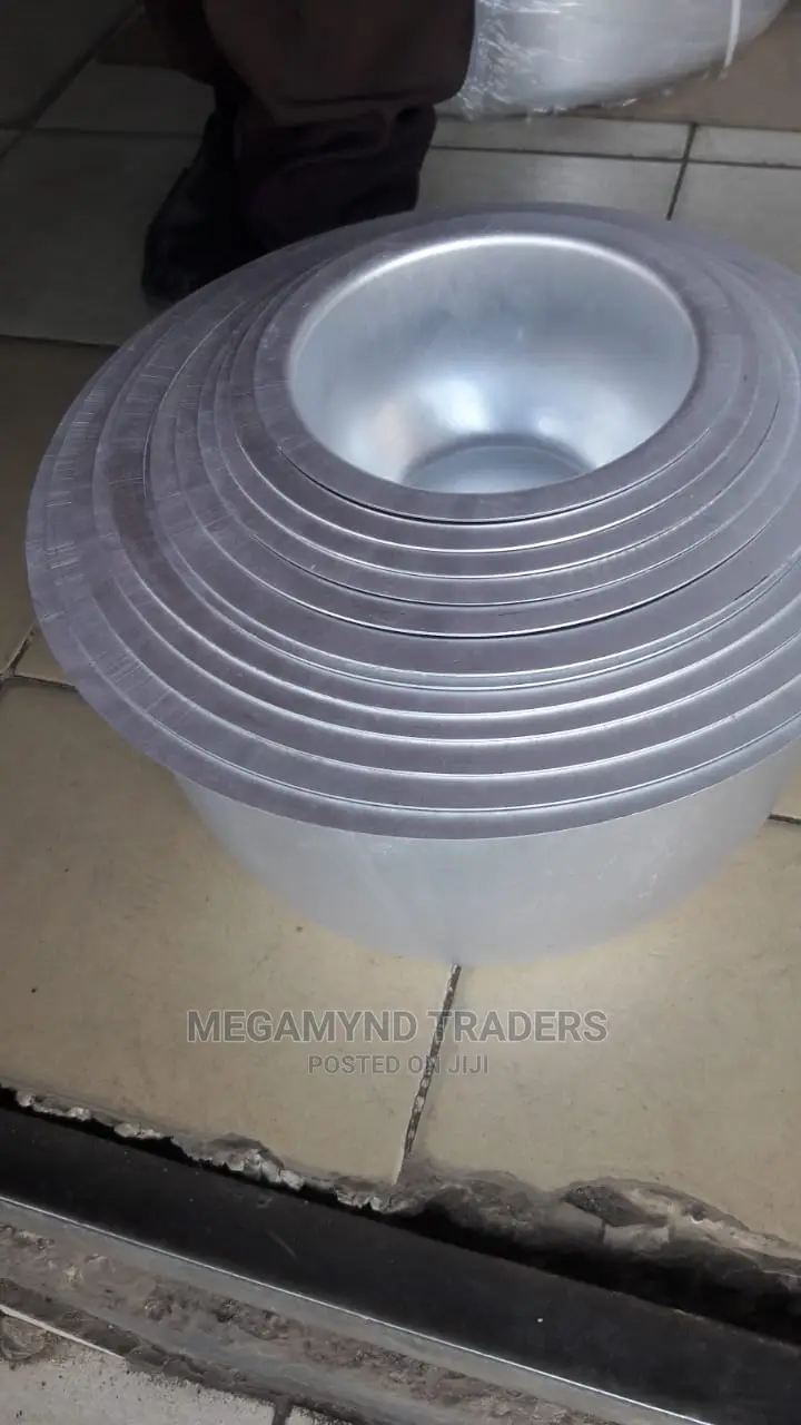 12pc Aluminum Sufuria With Lids