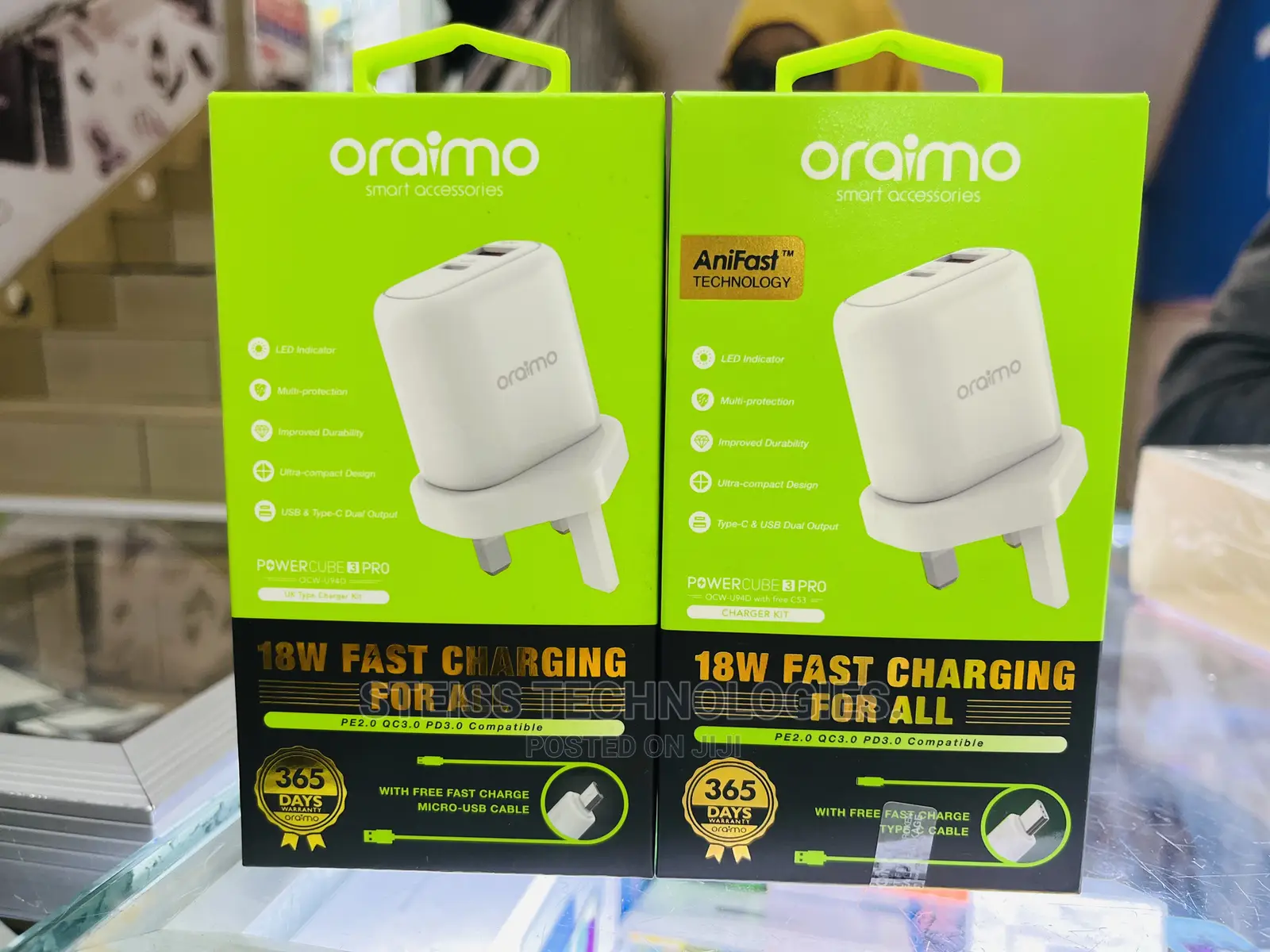 Oraimo 18watts Charger