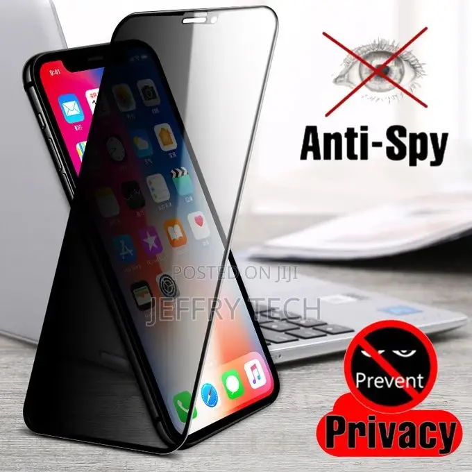 Anti Spy Phone Glass for iPhone 12 11 Pro Max Mini X XS MAX