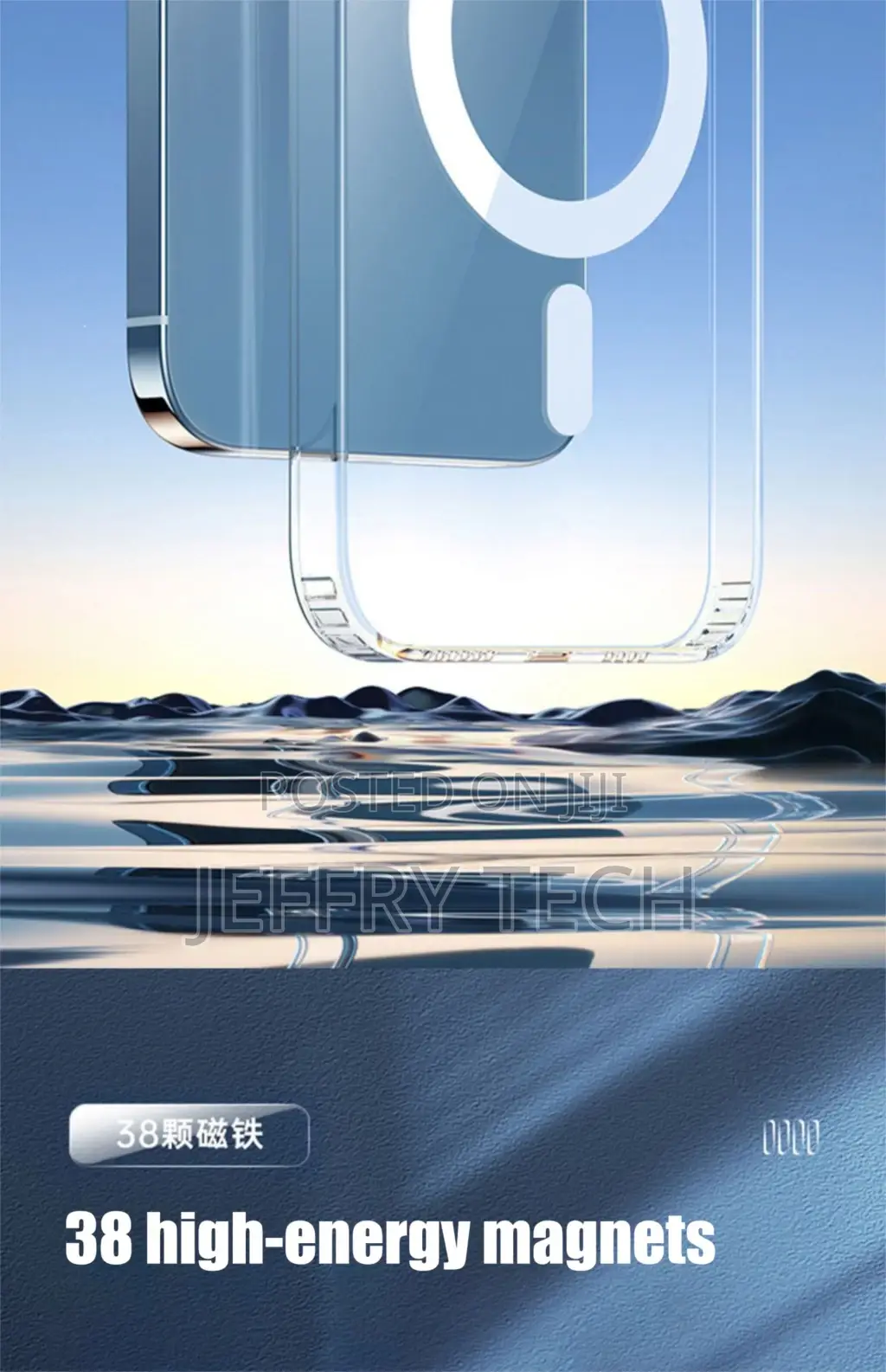 Clear for Magsafe Magnetic Wireless Charging iPhone13 12 11