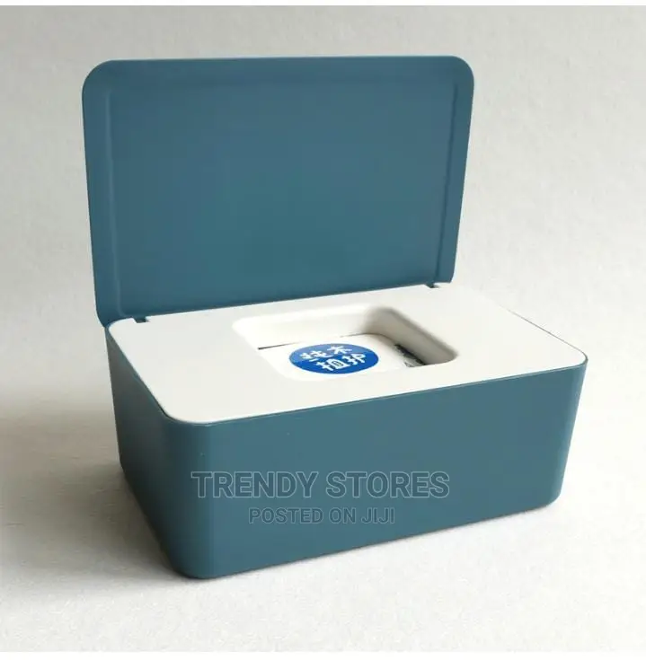 Wet Tissue Box With a Lid.