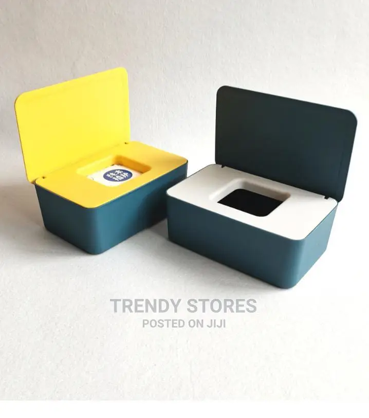 Wet Tissue Box With a Lid.