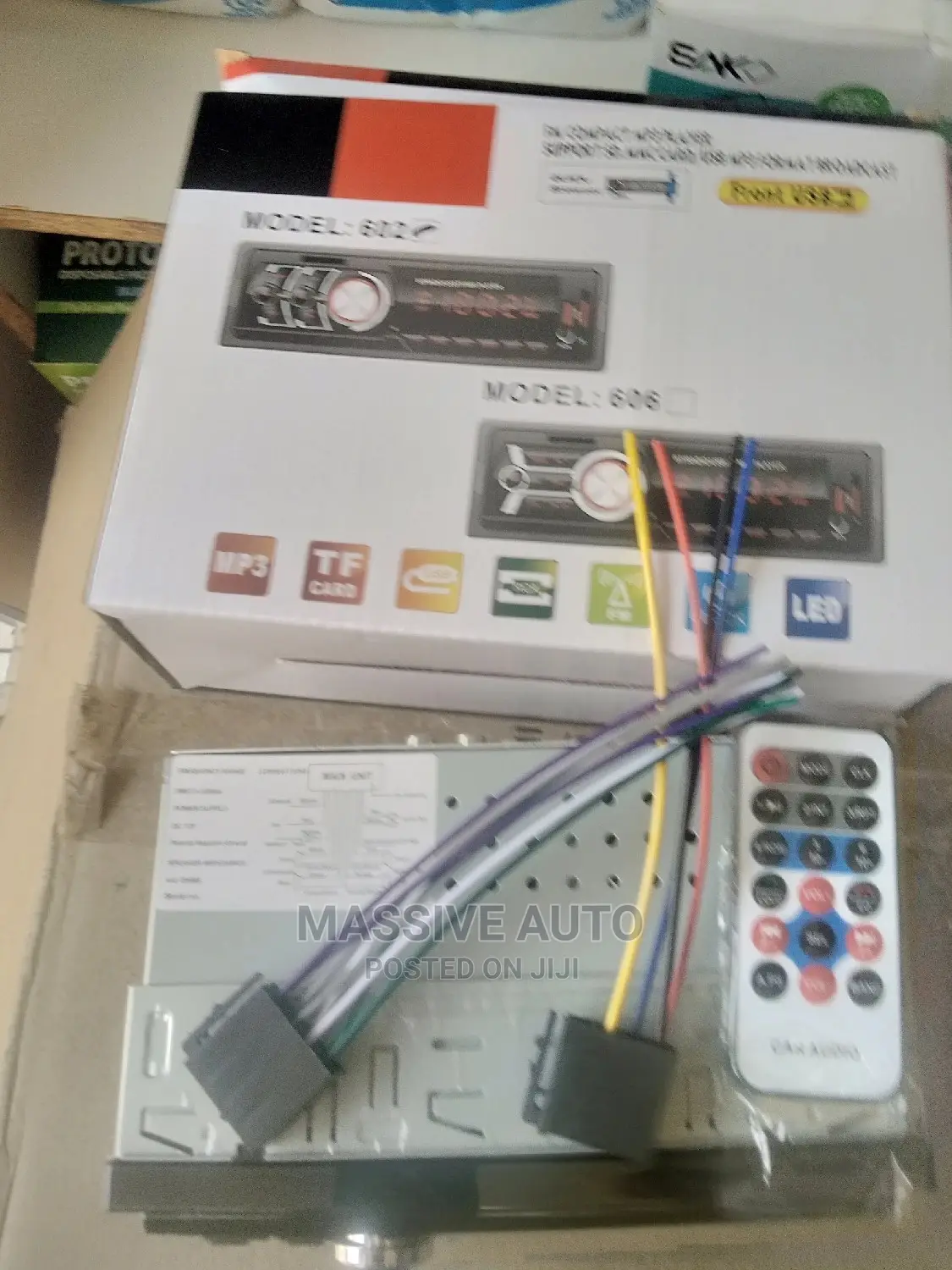 Wired FM Car Radio Available